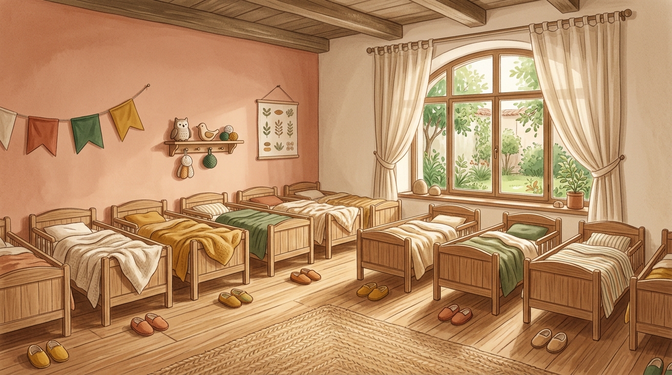 Illustrazione scuola dell'infanzia