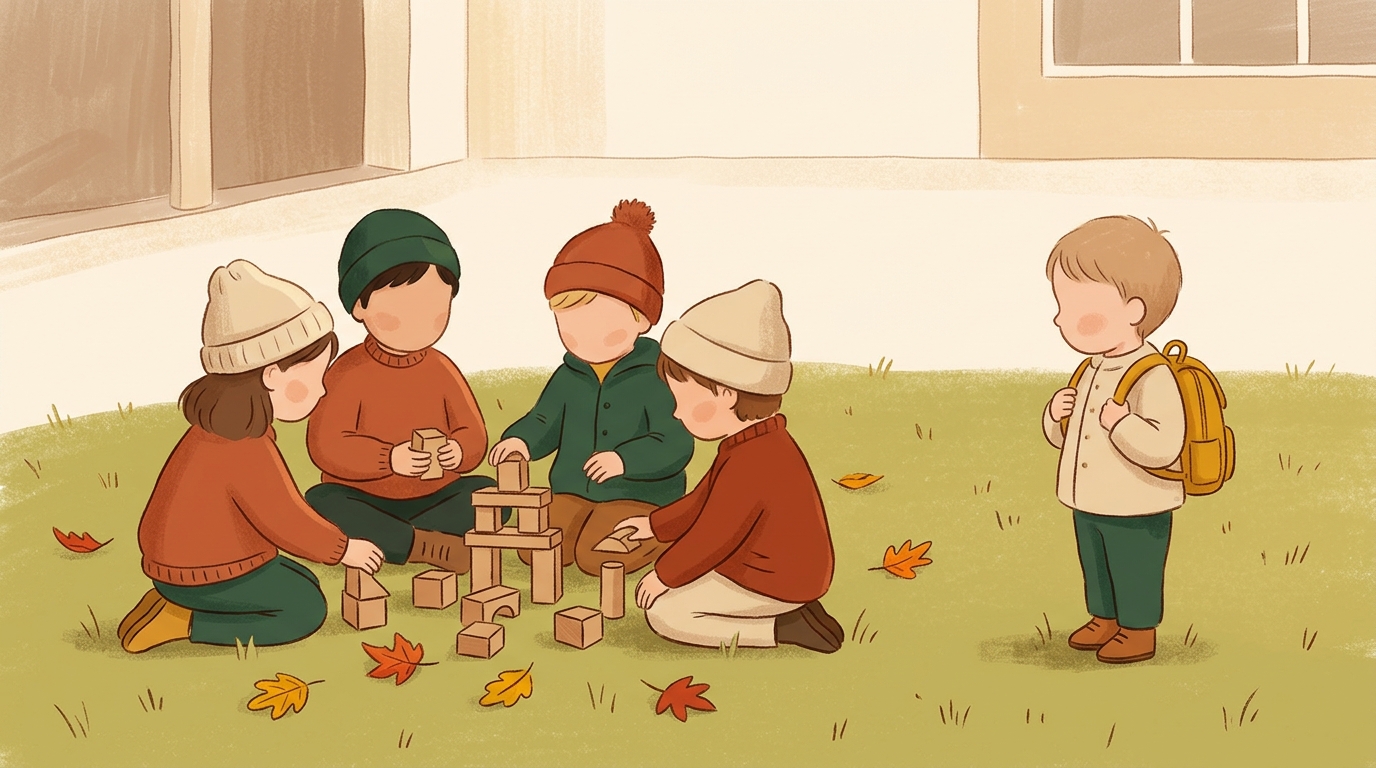 "Non ha amici a scuola": aiutare i bambini a costruire le prime relazioni