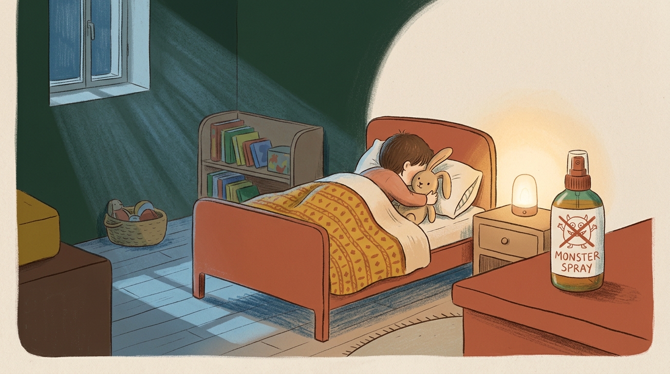 Ha paura di dormire da solo: come superare le lotte del "buonanotte"